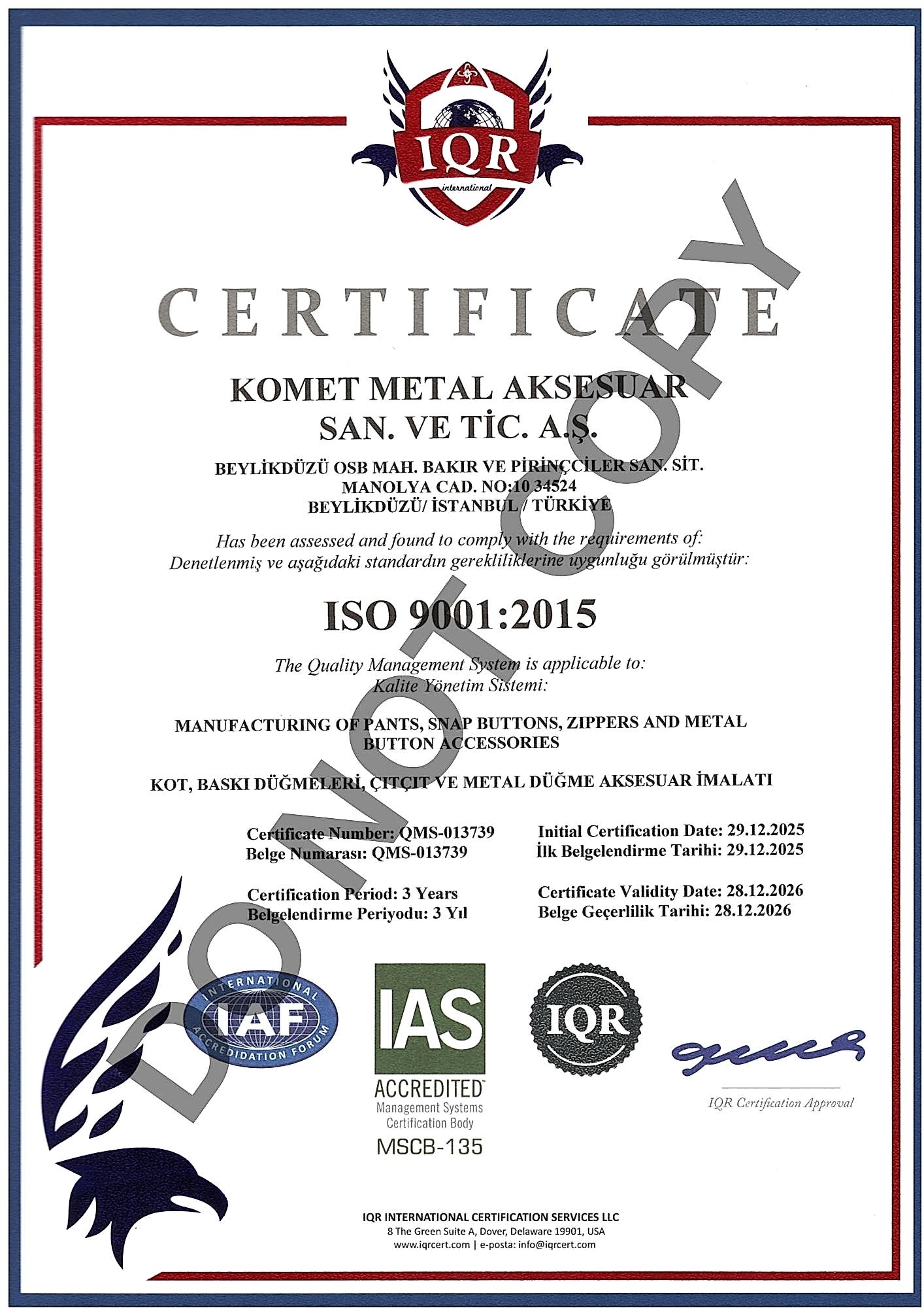 ISO 9001
